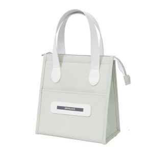 TEA7146 Handheld Lunch Box Bag Portable Large Capacity Insulated Tote Bag Food Storage Bags Durable Food Box Handbag Camping  Accessories