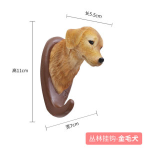 【2nd 50% off】Northern Europe creative animal hook home decoration wall decoration original resin crafts