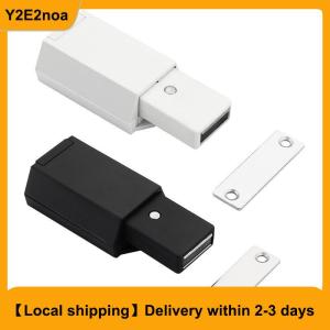 【Local shipping】 Magnetic Door Catches Heavy Duty Push To Open Cabinet Catch For Hidden Door Handle Replacement Magnets Cabinet Latch