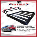 Mitsubishi Adventure Aerorack Roof Rack Carrier Car Basket 50"x38" Black Gutter Mount with Crossbar ( 313 ). 