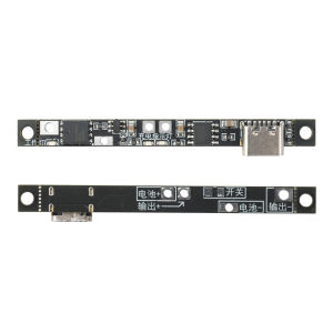 diymore DC 3.7V 4.2V Charge Protection Module 1.2A Power Management Module Charge and Discharge Protection All-in-One Type C Connector With Electronic Switch