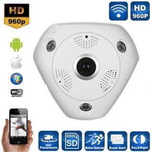 VRCAM 360° Panoramic Day & Night WiFi P2p Cctv Camera