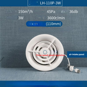 1PC 220V 3/4W RV exhaust cooling fan Silent ventilation fan for Bathroom basement car exhaust fan replacement