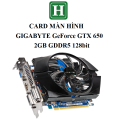 Card màn hình GIGABYTE GTX 650 - 2GB GDDR5 128bit, hàng zin tháo máy BH 6 tháng. 