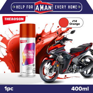 THEAOSON Aerosol Spray Paint Multipurpose Cat Spray Motor Automotive Quality Spray Warna Cat Spray Basikal H2 400ml 喷漆