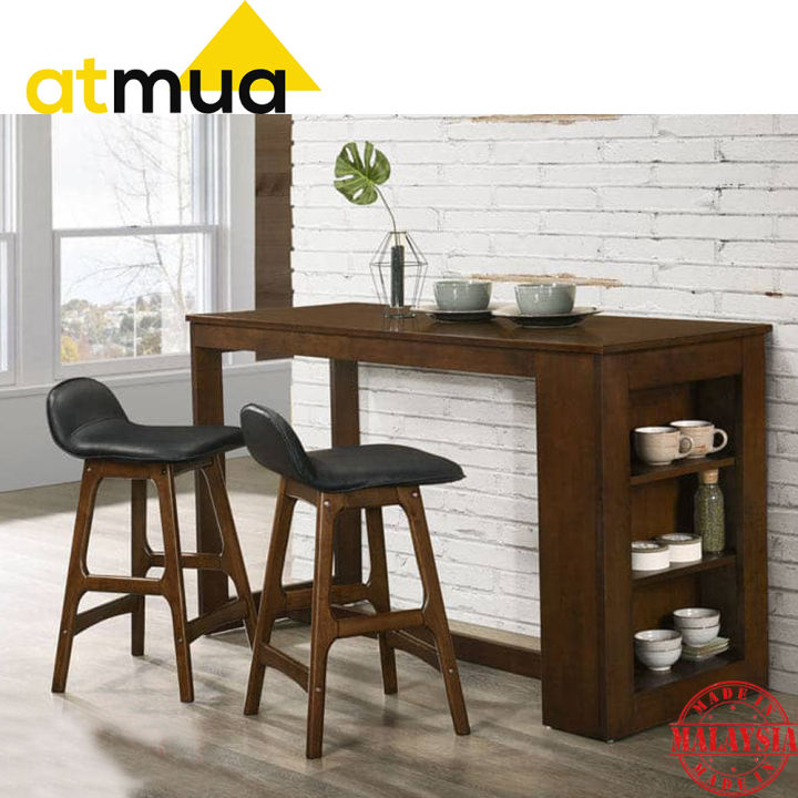 Atma Table Top Atmua Furniture Atlas Counter Table (Not Included Chair) [Full Solid ...