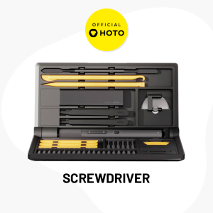 HOTO Precision Screwdriver Kit Pro – 48-in-1 Dual Torque LED Light USB-C Magnetic Bits Portable