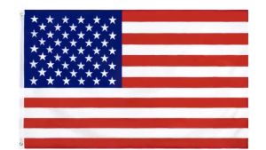 USA Flag 3x5 Feet Thickened Style Fade Resistant Polyester Outdoor Banner For Yard Use