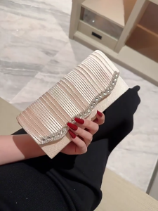 2023 Rhinestone Envelope Bags Evening Bag Formal Lady Purse Wedding Clutches Elegant Party Banquet Handbag Shoulder Bag