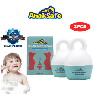 Anaksafe vegan baby cream 2pcs  natural moisturizing cream suitable for newborns