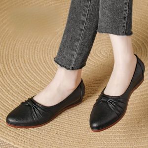 Shoes for Women Soft-soled Comfortable Low-top Waterproof Fashionable Medium Heel Work Rubber Shoes