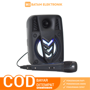 Speaker Bluetooth Portable Tenteng LM-S466 Bisa karaoke 1200mAh - BE