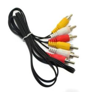 AV 3RCA to 3RCA 1 Meter Cable