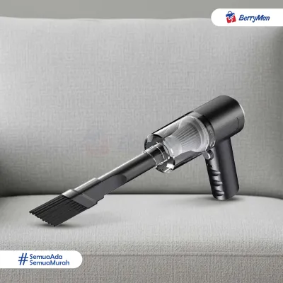 Vacuum Cleaner Mobil 3 in 1 Mini Portable Penghisap Debu Tanpa Kabel Rechargeable Multifungsi