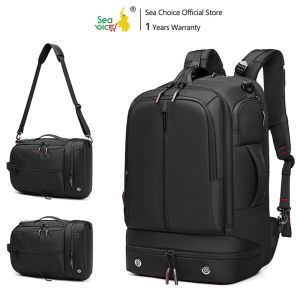 Balo Sea Choice SC9166 Balo đi lại Túi du lịch ngoài trời sức chứa lớn Túi đựng máy tính xách tay Messenger đa chức năng Vải Oxford Ba lô nhẹ