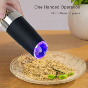 Pepper Mill Electric Pepper Grinder Salt Spice Herbal Containers Home Kitchen Cooking Salt And Pepper Grinder BBQ Tools
