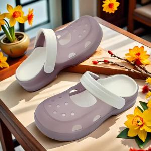 [Free Shipping] WomenS Outdoor And Indoor Clogs Non-Slip Thick-Soled Convertible Closed-Toe Beach Sandals Summer Garden Shoes