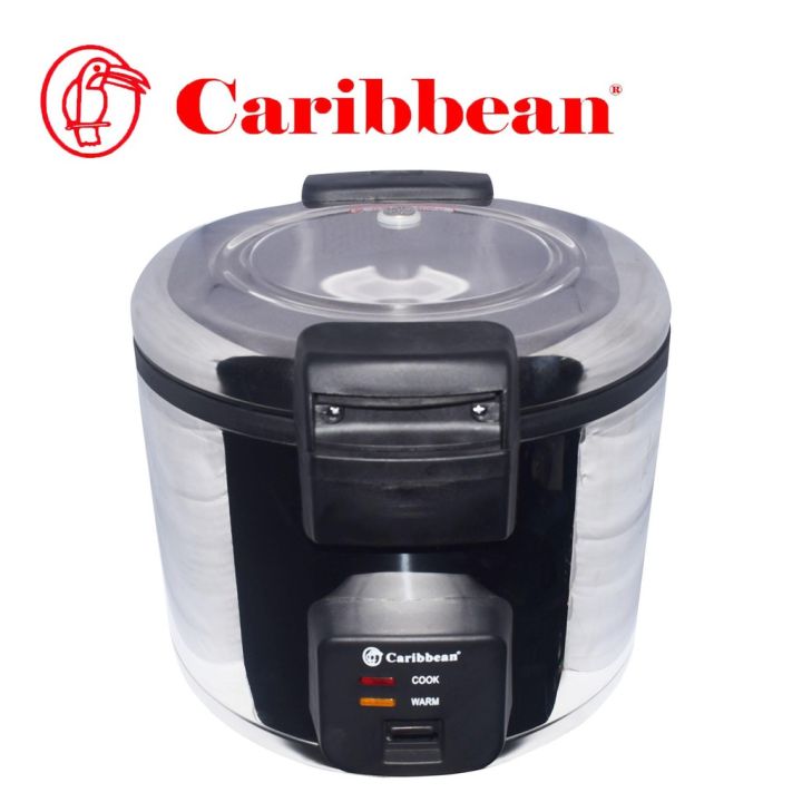 Commercial Rice Cooker Philippines Caribbean Commercial Electric Rice Cooker CCRC-180S | Lazada PH