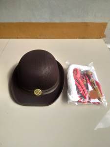 Atribut pramuka wanita+ topi boni rajut/laken 1set paket HEMAT