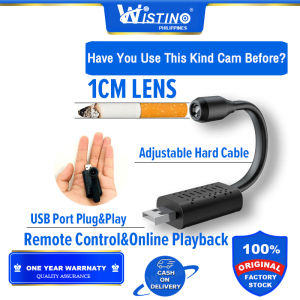 Wistino HD 1080P Smart Mini Wifi USB Camera Real-time Surveillance IP Camera AI Human Detection Loop Recording Mini camera Support 128G