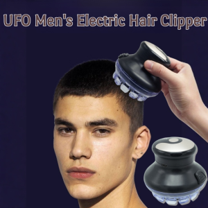 Fully Automatic Flying Saucer Barber Electric USB Rechargeable Mens Electric Universal Hair Clipper