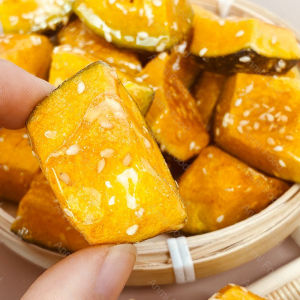 冻干冰糖南瓜水果干零食 Dried Rock Candy Pumpkin Dried Fruit Snacks