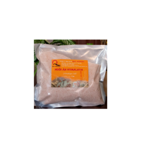 Muối ăn himalaya Quy Nguyên gói 1kg - muối organic