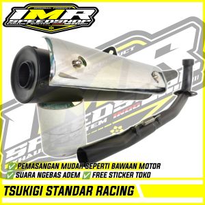 KNALPOT STANDAR RACING JUPITER Z Z1 MX 135 VEGA R ZR CRYPTON ASTREA SUPRA 125 REVO BLADE 110 TSUKIGI