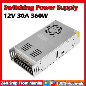 220V input DC 12V 30A output 360W Power Supply Centralize Switching Power Supply for Security Camera CCTV Fan Automatically Universal Led Module Regulated Switching Power Supply