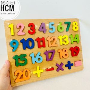 Bảng chữ cái tiếng việt bảng chữ cái gỗ nổi chữ và số cho bé kích thước 30x22cm giúp bé phát triển tư duy trí tuệ