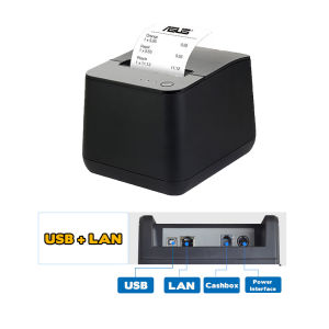 DRPDA M807 80mm Thermal Receipt Printer POS System Auto Cutter Restaurant Bill Kitchen Cafe Usb Lan Network  Bluetooth Wifi
