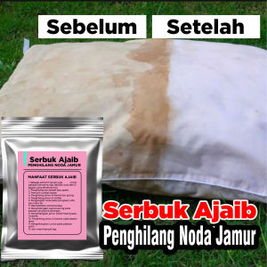SERBUK AJAIB Pembersih Serbaguna Penghilang Jamur Noda Pakaian Anti Noda Berat Detergen Laundry Baju