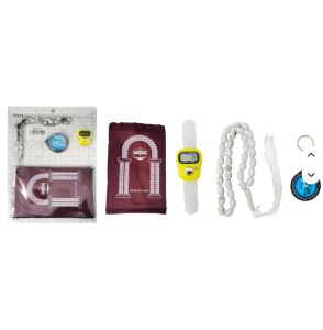 Digital Tasbeh /Sejadah / Qiblat Campus Gift Set with Accessories for Muslims prayers