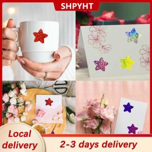 [COD] SHPYHT Local delivery Ship within 24 hours 500PCS Roll Colorful Star Stickers For Kids Reward School Classroom Adhesive Holographic Star Stickers For Teachers Parents DIY Craft