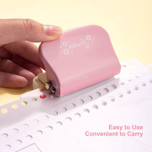 KW TRIO 6-Hole Puncher | DIY Loose-Leaf Binding Puncher | Student Notebook Organizer Tool