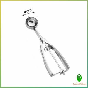 Gw ที่ตักไอติม ที่ตักไอศครีมสแตนเลส ทนทาน ใช้งานง่าย  Ice Cream Scoop