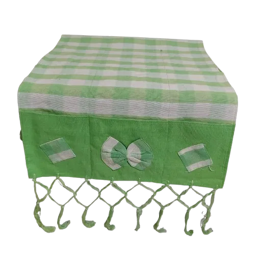 Taplak%20Alas%20Kulkas%20Motif%20Kotak-kotak%20Warna%20Hijau%20Melon%20-%20Image%204