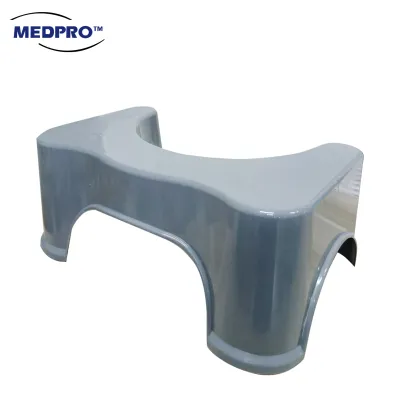 Squatty Potty Bathroom Toilet Stool in Dark Grey / Pink Medpro Medical Supplies