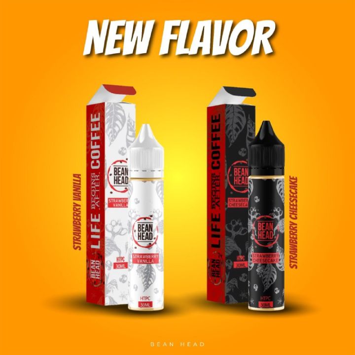 Original Bean Head 30ML HTPC Caramel Macchiato / Cheesecake Coffee