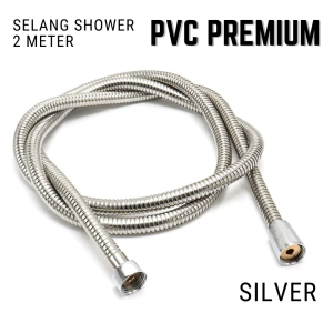 BATHI Selang Shower PVC Premium Flexible Hose Panjang 2 Meter Hot Cold Drat Universal 1/2 Inch Anti Bocor