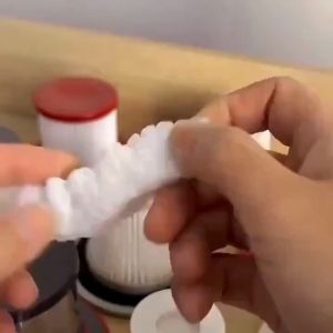 100Pcs Disposable Home Vacuum Cleaner Filter Mesh Durable Mesh Net Dust Collection Filter Cover COD