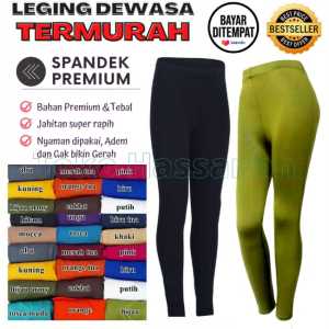 Celana Leging Polos Dewasa: Pilihan Legging M L XL XXL