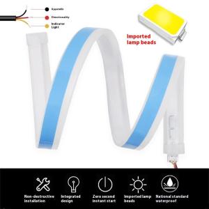 [Annabels] 2ชิ้น30เซนติเมตรรถยืดหยุ่น DRL ไฟหน้ารถแถบไฟ LED อเนกประสงค์กันน้ำสัญญาณไฟเลี้ยวสีเหลืองไฟเบรก