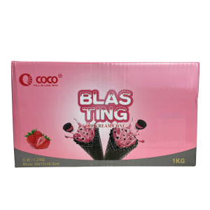 Coco Christmas Gifts Blasting Chocolate Cone IceCream Cone Snacks - 1kg Box - Long 18-Month Shelf Life - Quick Delivery in Metro Manila and Beyond" Dessert Bonbon