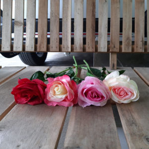 BUNGA MAWAR K1T50 B8047 ARTIFICIAL