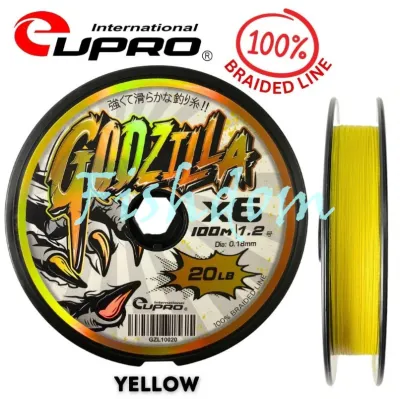 2024 EUPRO GODZILLA 6X BRAIDED FISHING LINE TALI PANCING 6 SULAM