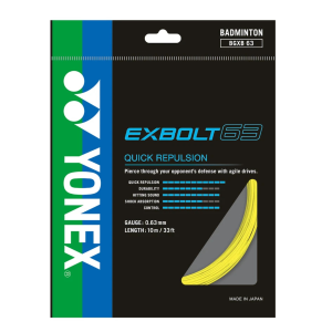 SENAR RAKET BADMINTON YONEX EXBOLT 63 ORIGINAL