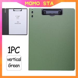 MOMO A4 Color Clipboard With Cover Vertical/Horizontal Clip Document Folder School Office Supplies