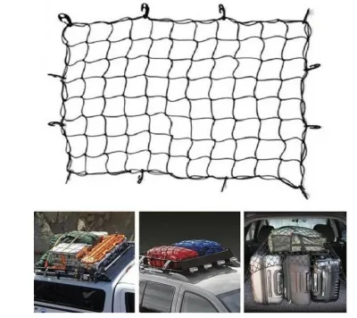 Lưới ràng đồ mui xe bán tải SUV 120x90cm chất liệu thun