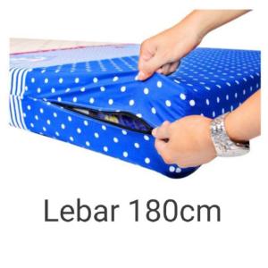 Custom Ukuran Sprei/Sarung Kasur Resleting Terlaris